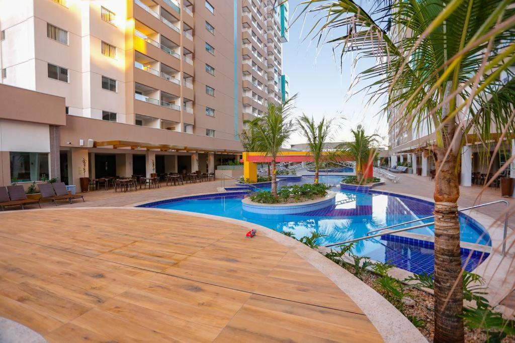 Apto Em Resort De Olimpia Frente Ao Thermas Do Laranjais Extérieur photo