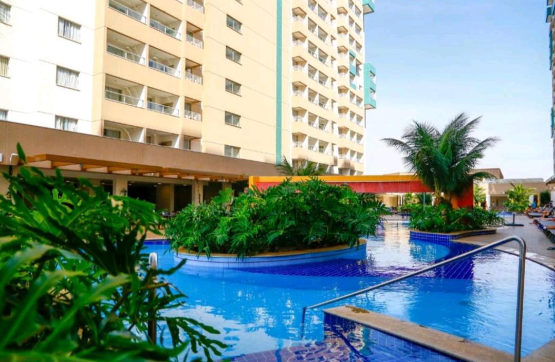 Apto Em Resort De Olimpia Frente Ao Thermas Do Laranjais Extérieur photo